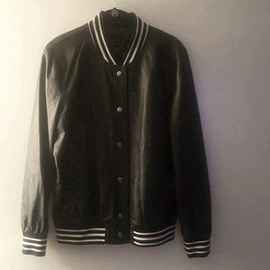 Black Bomber Jacket